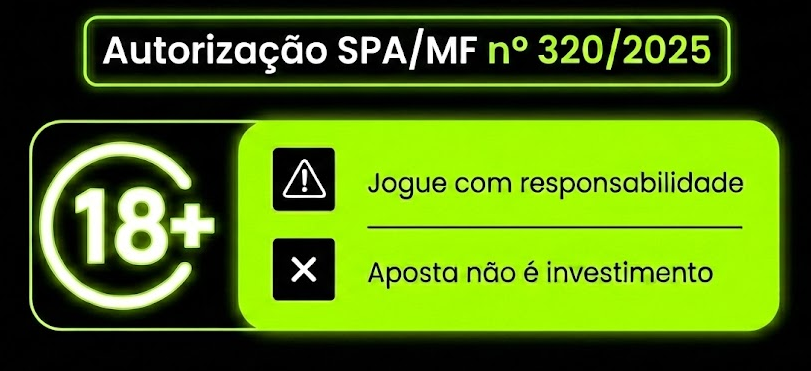 Jogue com responsabilidade - 18+